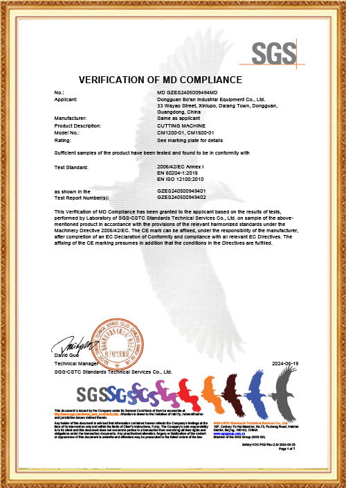 Certificates